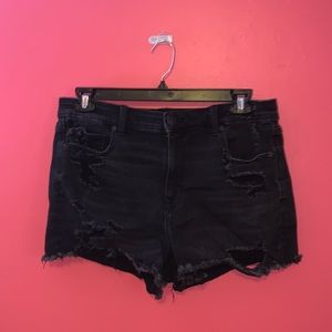 Black American Eagle Shorts